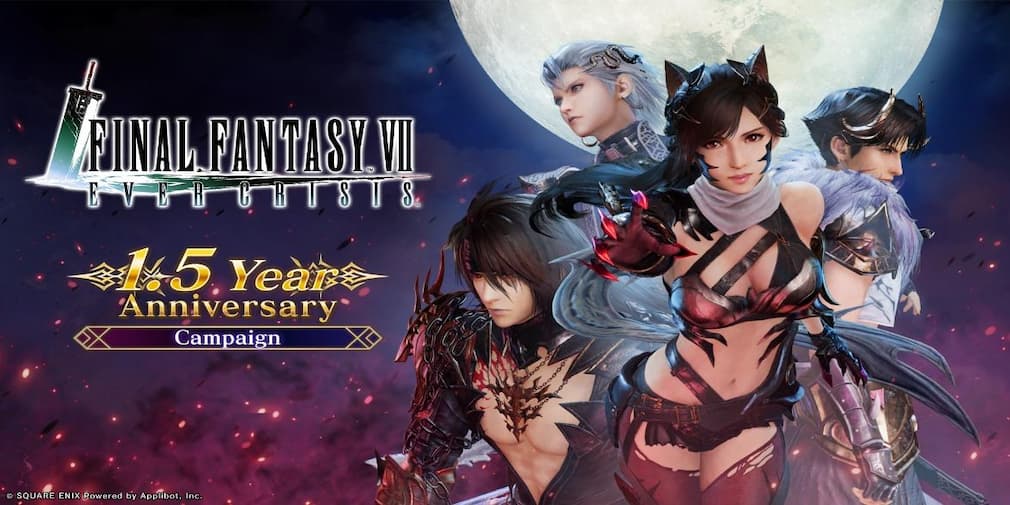Final Fantasy VII Ever Crisis celebrates its 1.5 Year Anniversary by spoiling players with countless gifts 