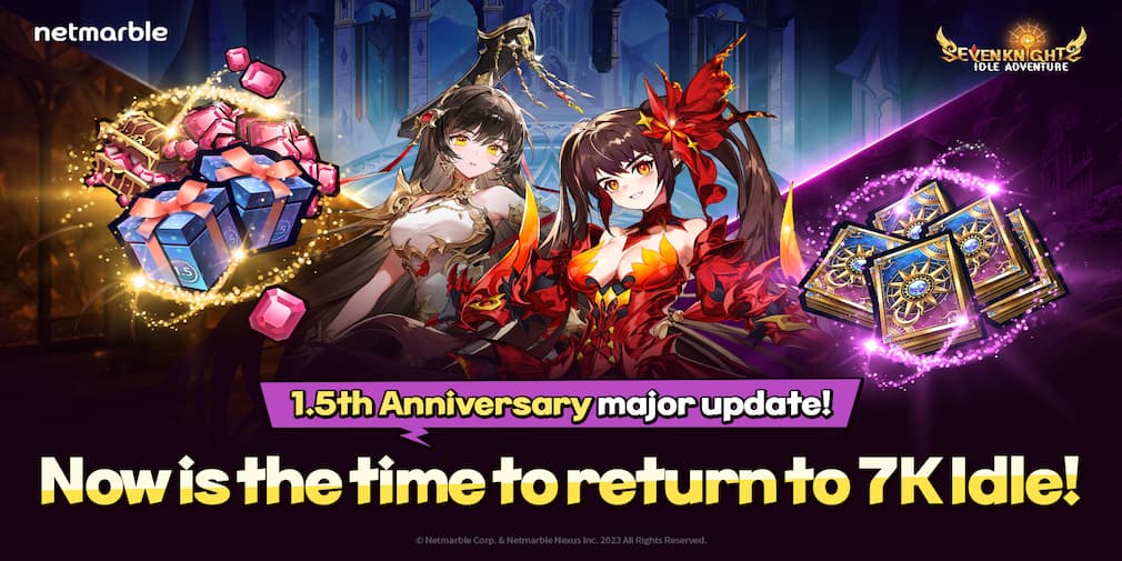 Seven Knights Idle Adventure’s 1.5th Anniversary is the perfect time to join or return with a plethora of gifts on offer