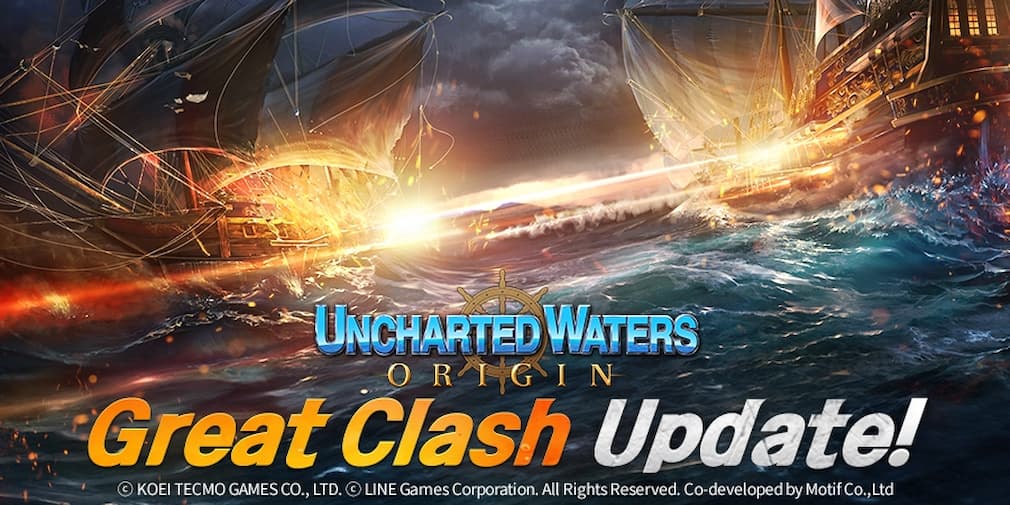 Prepare for some real-time swashbuckling as new PvP mode arrives in Uncharted Waters Origins