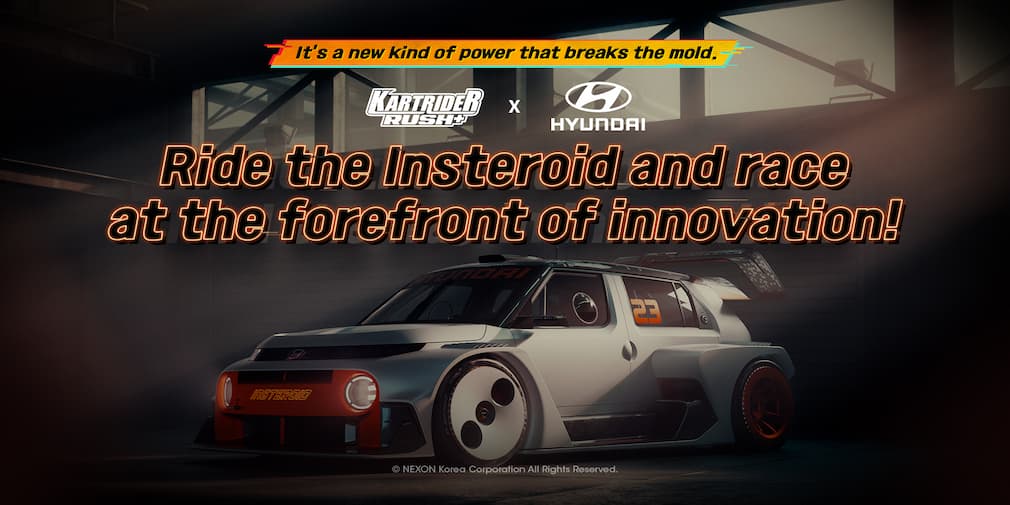 Hyundai Motor’s second collaboration comes to KartRider Rush+ and can’t leave fast enough