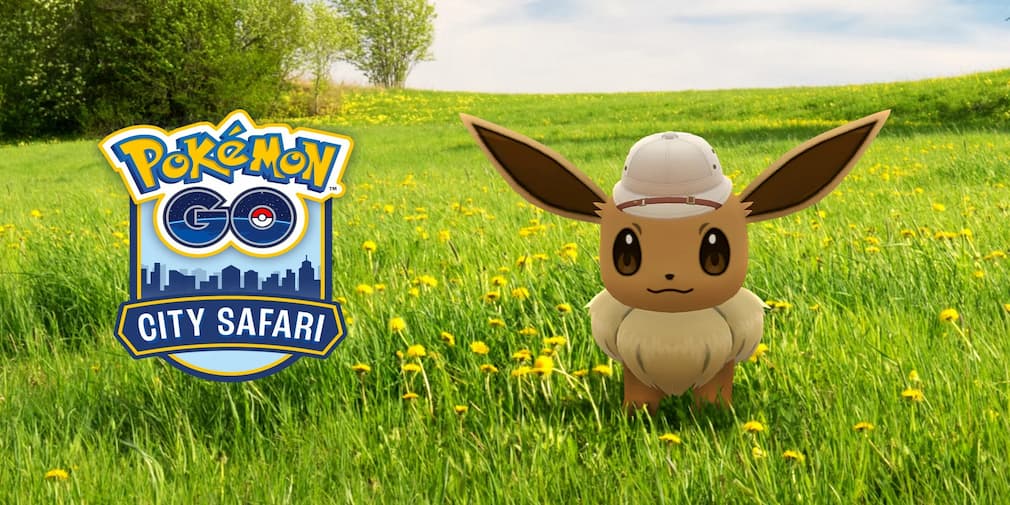 Pokémon Go features explorer-hat Eevee for upcoming City Safaris and all is right with the world