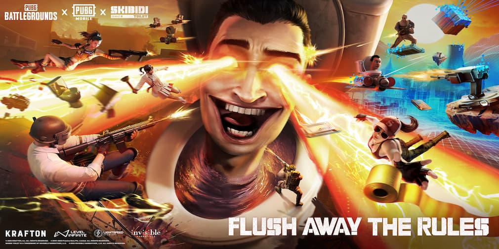 PUBG Mobile has gone too far as they collaborate with Skibidi Toilet