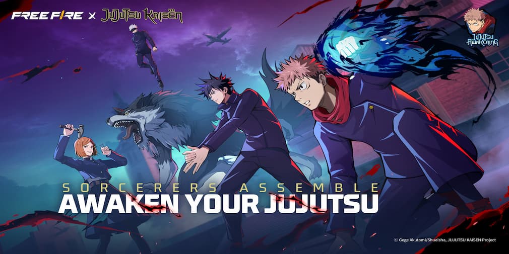 Free Fire is just a few short days from unlimited Sorcery power in Jujutsu Kaisen collaboration