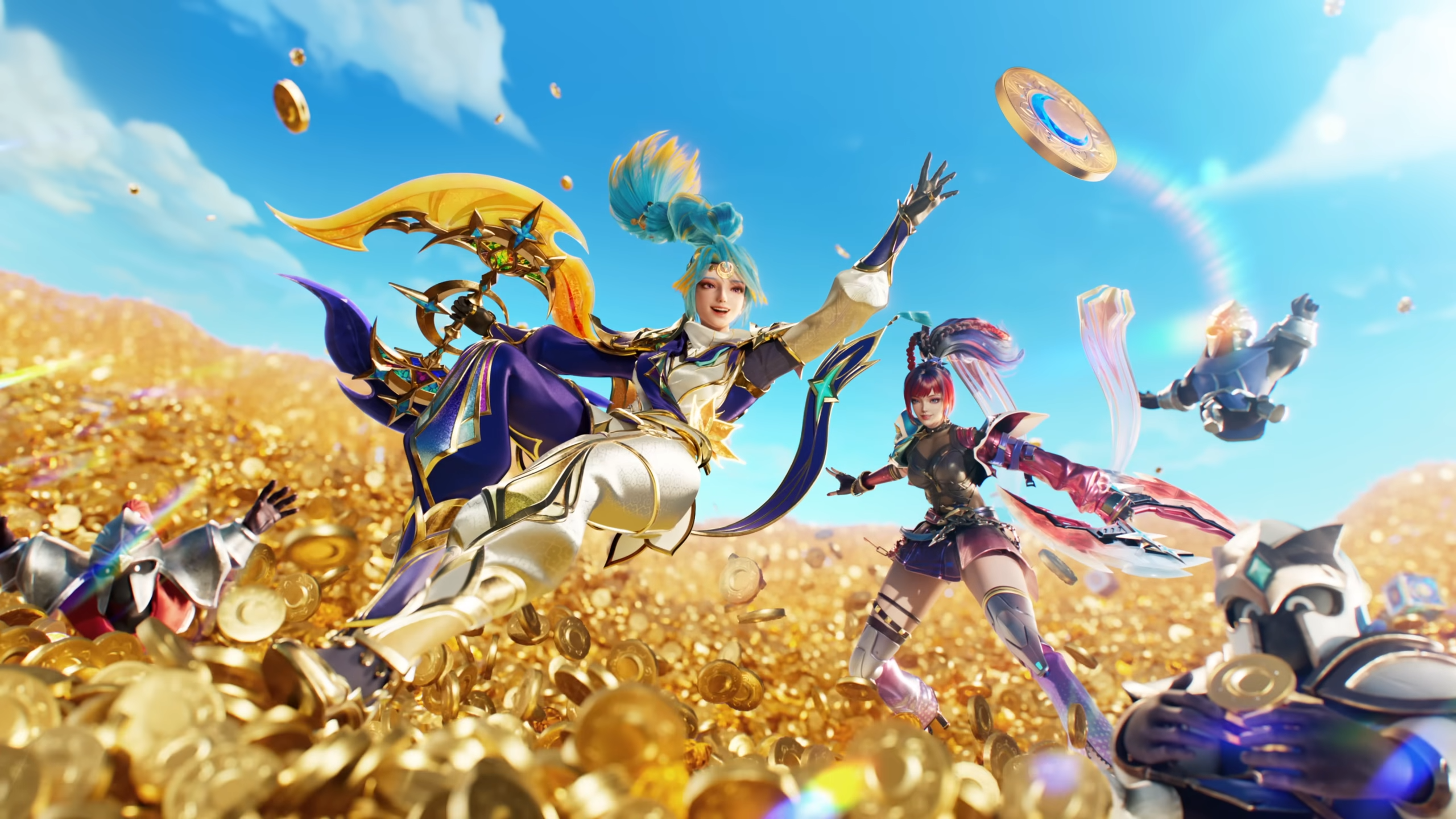 Mobile Legends: Bang Bang's Golden Month has started, with cosmetics and phone giveaways