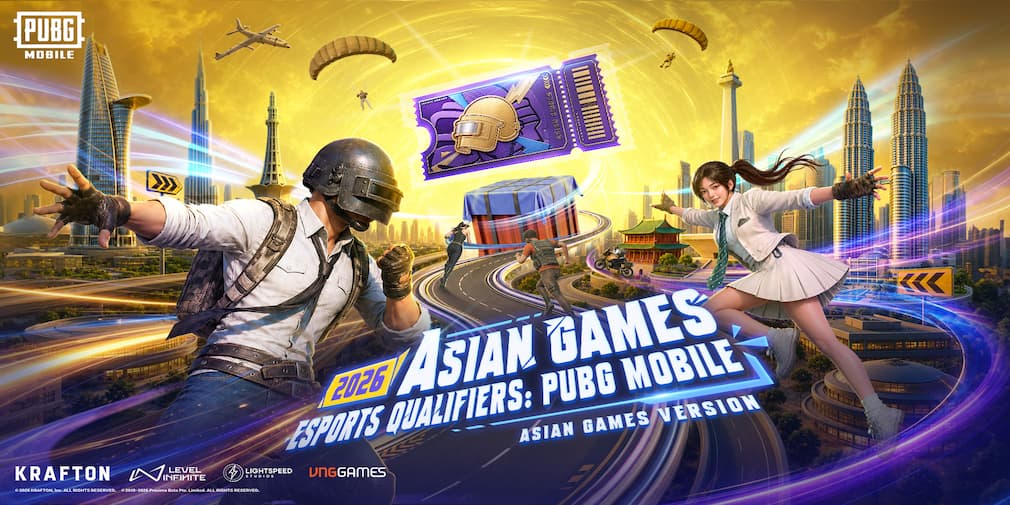 PUBG Mobile is locked and loaded as the Road to the Asian Games begins