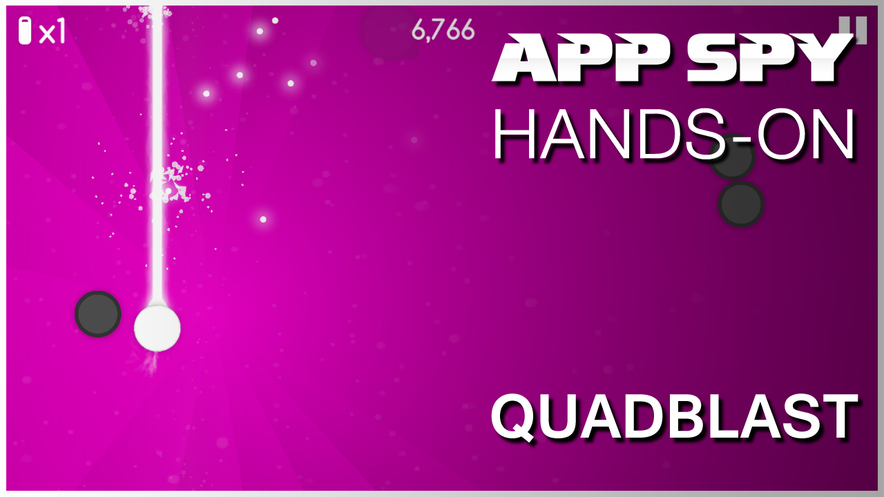 Hands-on with Quadblast, the vibrant, highscore chasing tilt-em-up