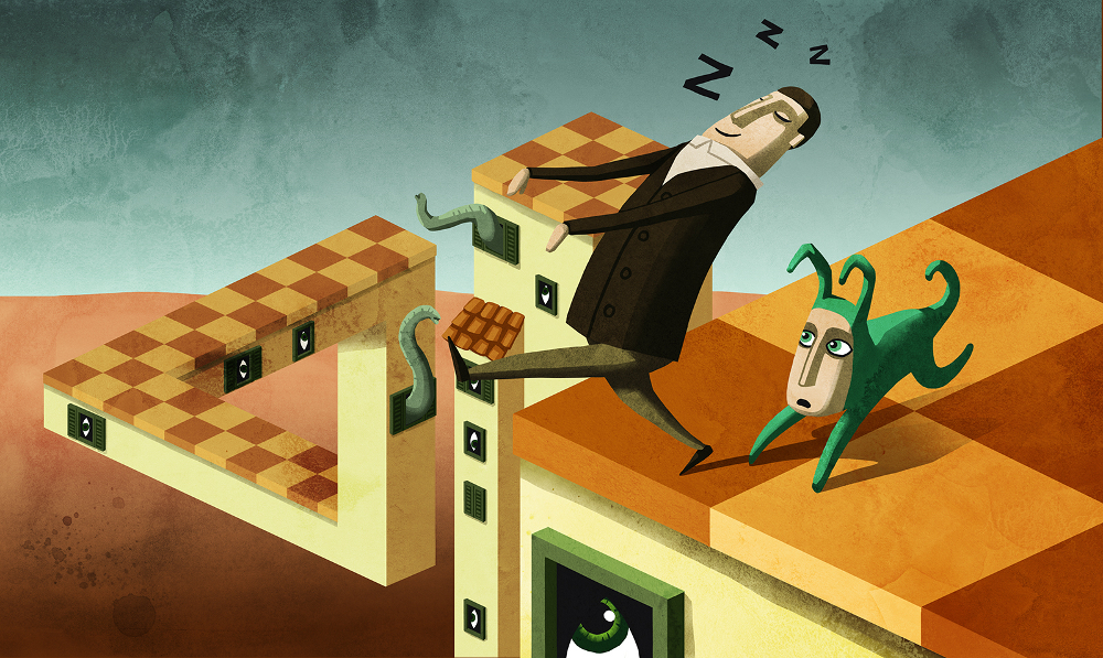 Back to Bed is an award-winning puzzler, and it's sleepwalking onto iOS and Android this August