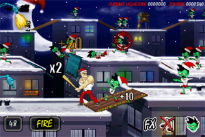 Screenshot from Zombie Assault: Xmas